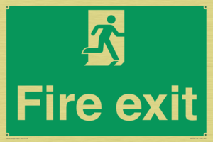 Final fire exit